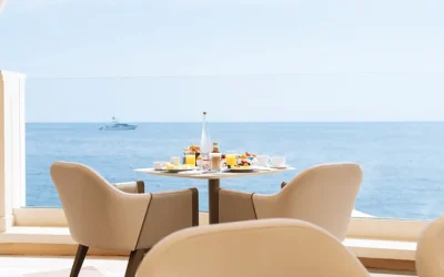 Breakfast at Blue Bay – Monte Carlo Bay Hotel with Prince Michelof Yugoslavia